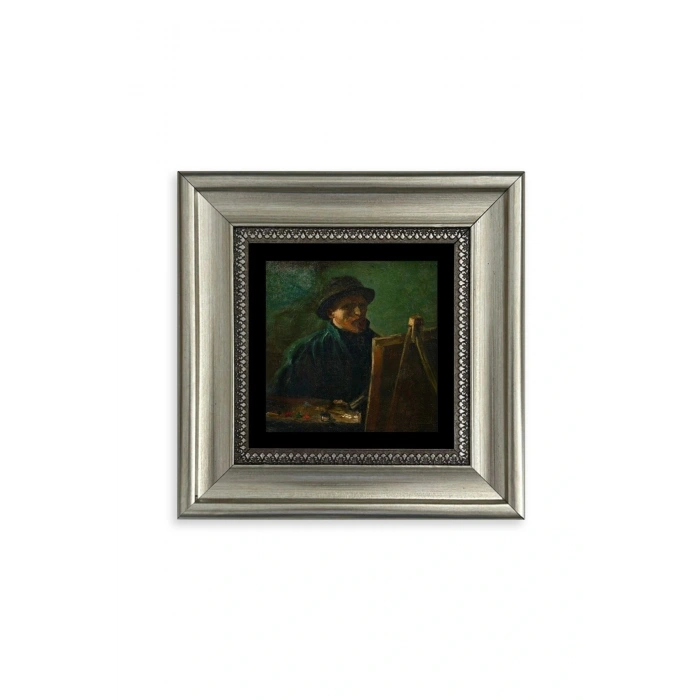 Van Gogh Çerçeveli Taş Tablo 20 cm