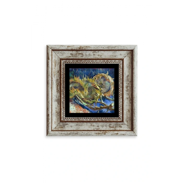 Van Gogh Çerçeveli Taş Tablo 20 cm