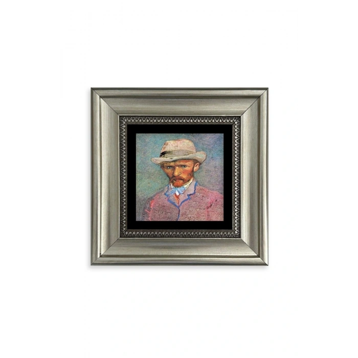 Van Gogh Çerçeveli Taş Tablo 20 cm