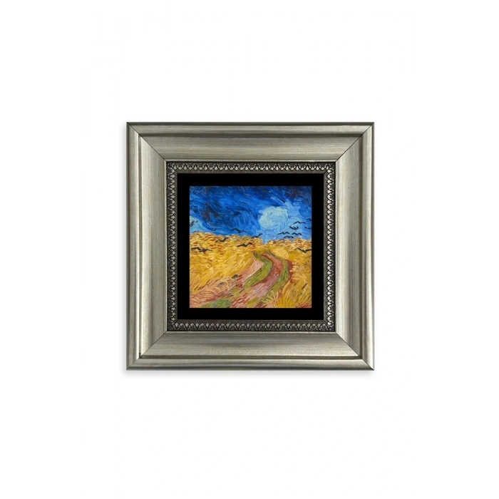 Van Gogh Çerçeveli Taş Tablo 20 cm
