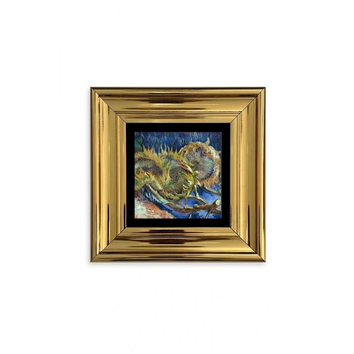 Van Gogh Çerçeveli Taş Tablo 20 cm