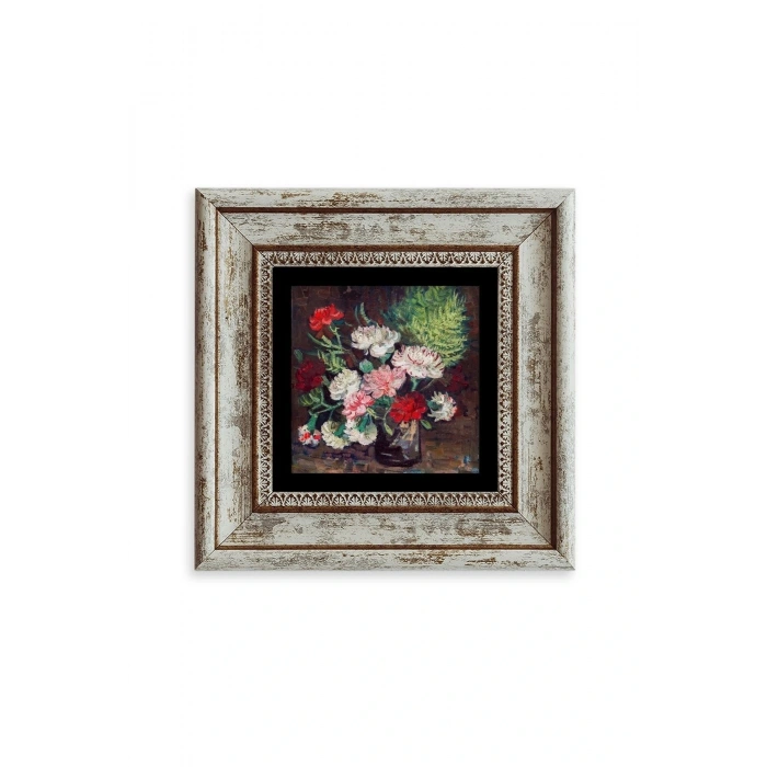 Van Gogh Çerçeveli Taş Tablo 20 cm