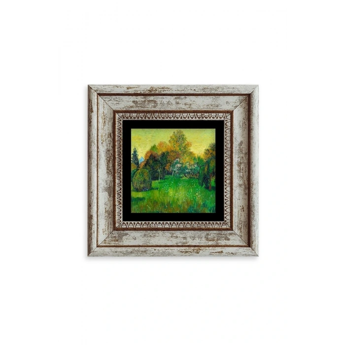 Van Gogh Çerçeveli Taş Tablo 20 cm