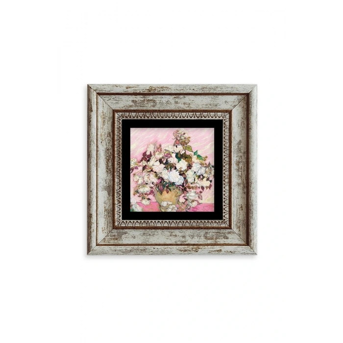 Van Gogh Çerçeveli Taş Tablo 20 cm