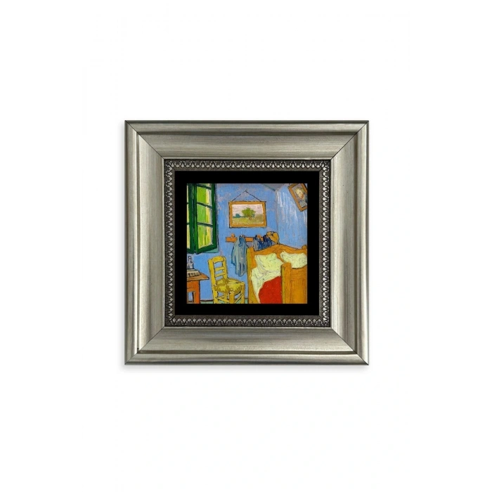 Van Gogh Çerçeveli Taş Tablo 20 cm