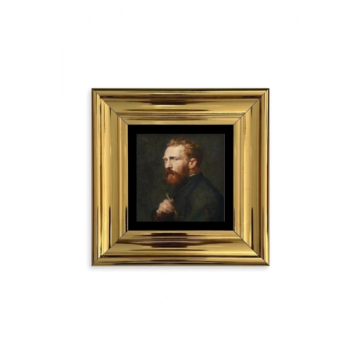 Van Gogh Çerçeveli Taş Tablo 20 cm