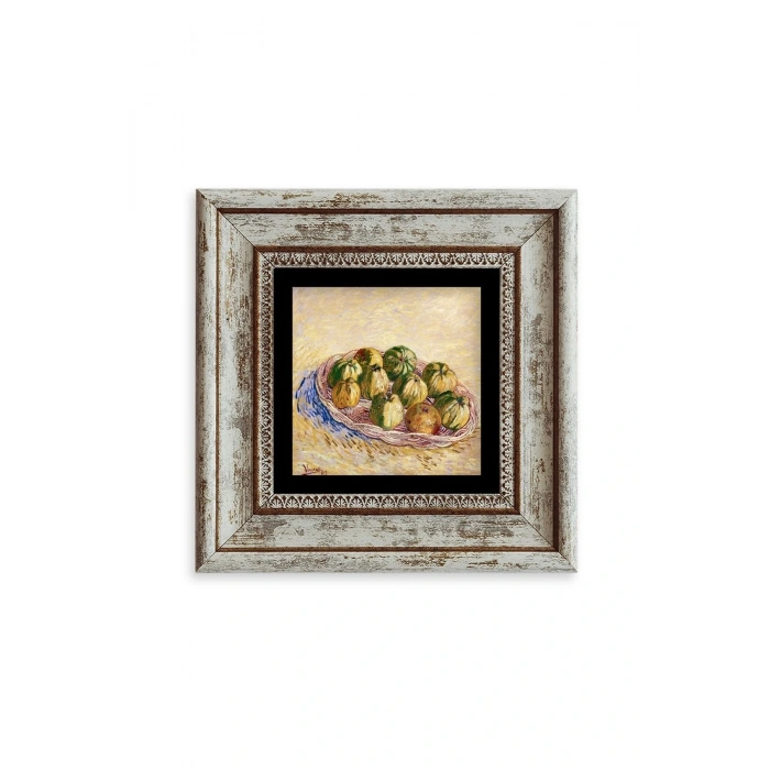 Van Gogh Çerçeveli Taş Tablo 20 cm