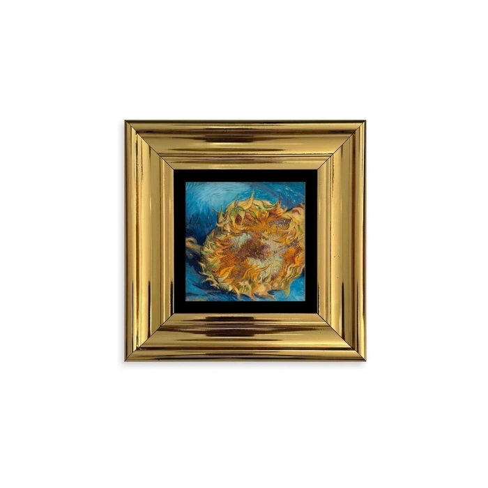 Van Gogh Çerçeveli Taş Tablo 20 cm