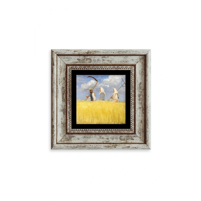 Van Gogh Çerçeveli Taş Tablo 20 cm