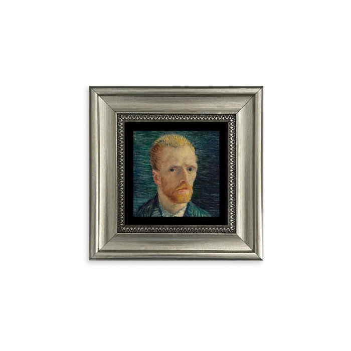 Van Gogh Çerçeveli Taş Tablo 20 cm