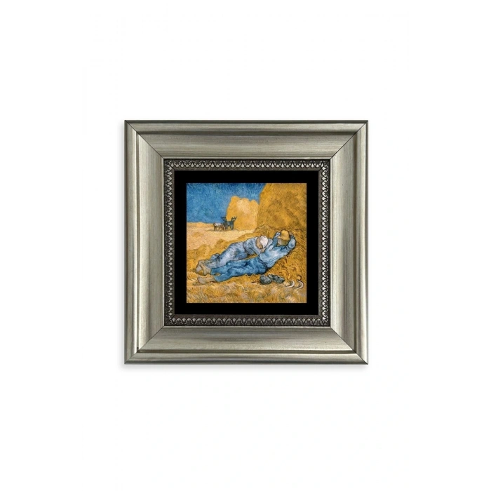 Van Gogh Çerçeveli Taş Tablo 20 cm