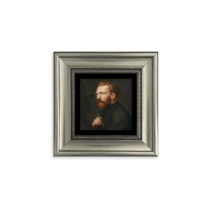 Van Gogh Çerçeveli Taş Tablo 20 cm