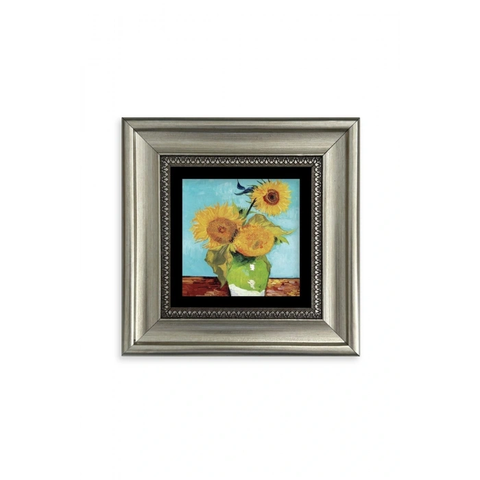 Van Gogh Çerçeveli Taş Tablo 20 cm