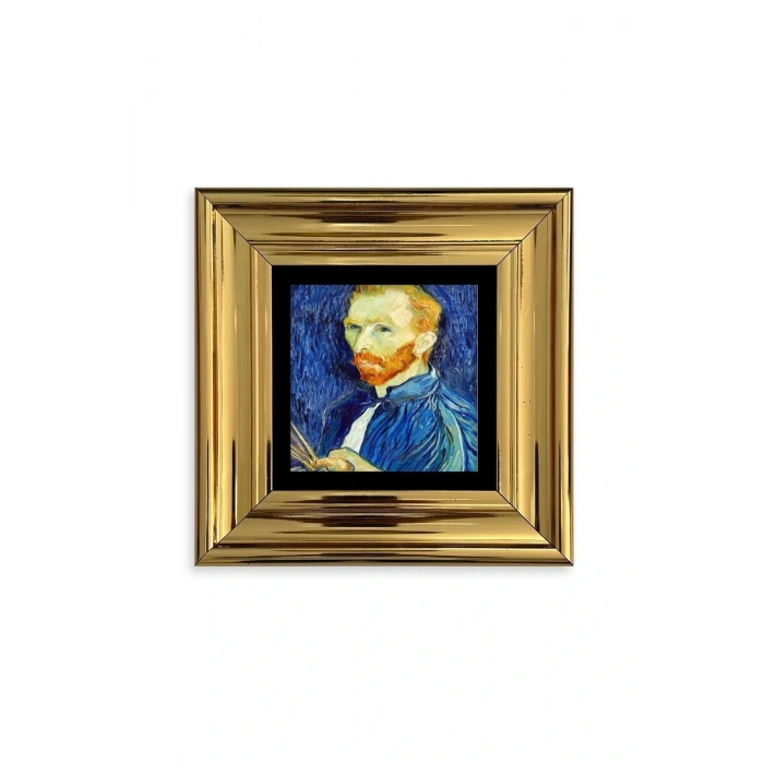 Van Gogh Çerçeveli Taş Tablo 20 cm