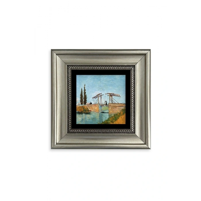 Van Gogh Çerçeveli Taş Tablo 20 cm