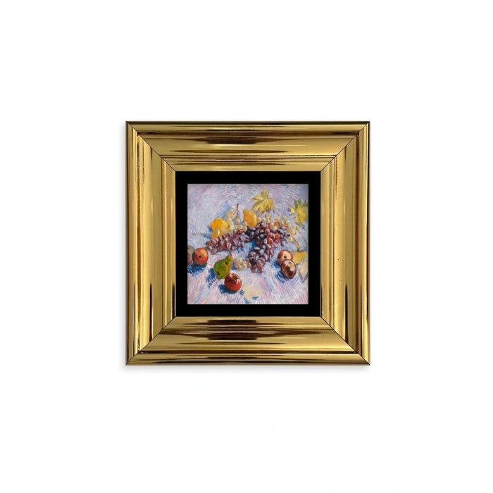 Van Gogh Çerçeveli Taş Tablo 20 cm