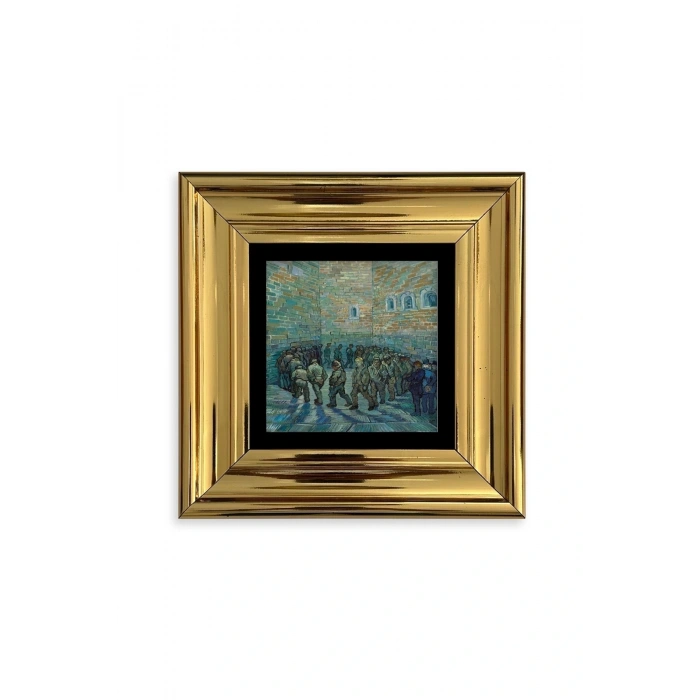 Van Gogh Çerçeveli Taş Tablo 20 cm