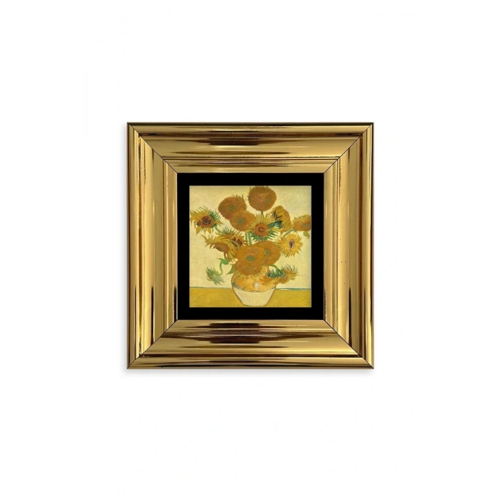 Van Gogh Çerçeveli Taş Tablo 20 cm