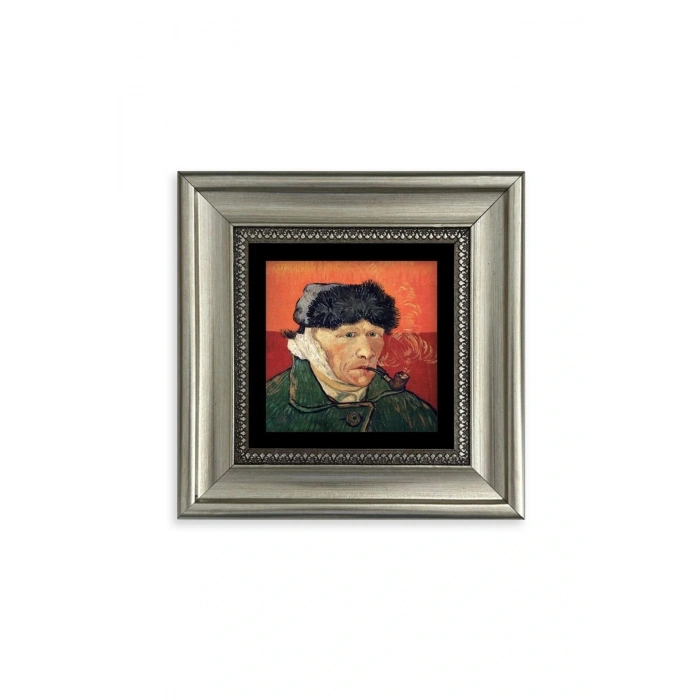 Van Gogh Çerçeveli Taş Tablo 20 cm