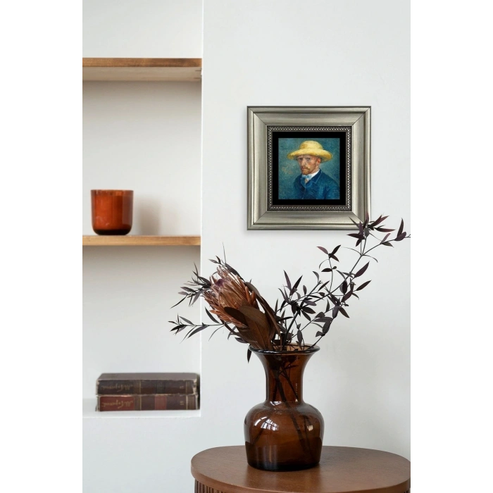 Van Gogh Çerçeveli Taş Tablo 20 cm