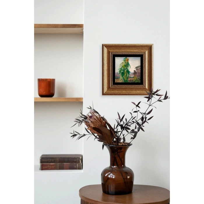 Van Gogh Çerçeveli Taş Tablo 20 cm