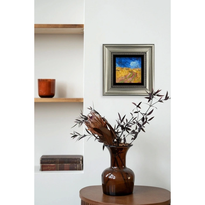 Van Gogh Çerçeveli Taş Tablo 20 cm