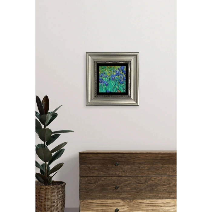 Van Gogh Çerçeveli Taş Tablo 20 cm