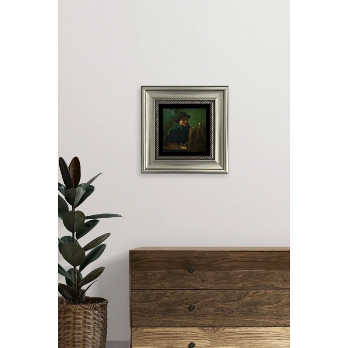 Van Gogh Çerçeveli Taş Tablo 20 cm