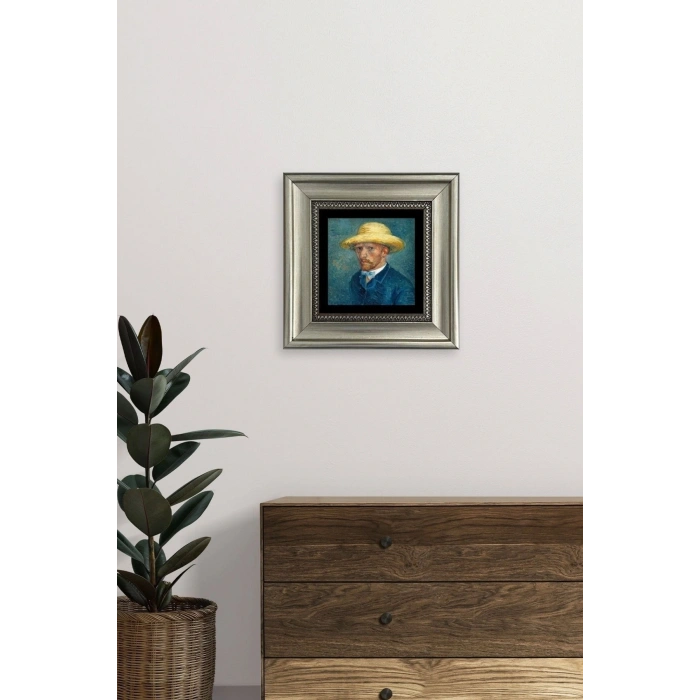 Van Gogh Çerçeveli Taş Tablo 20 cm