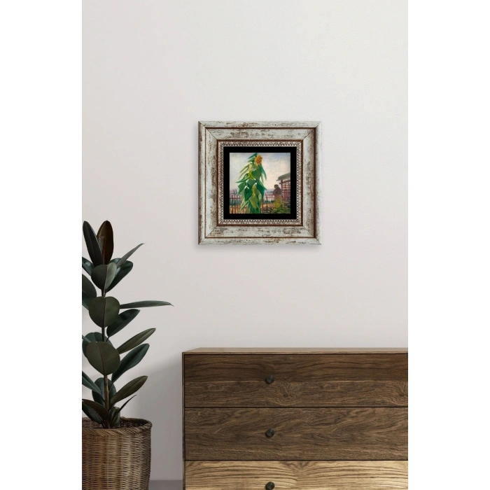 Van Gogh Çerçeveli Taş Tablo 20 cm