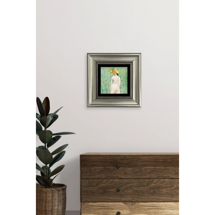 Van Gogh Çerçeveli Taş Tablo 20 cm