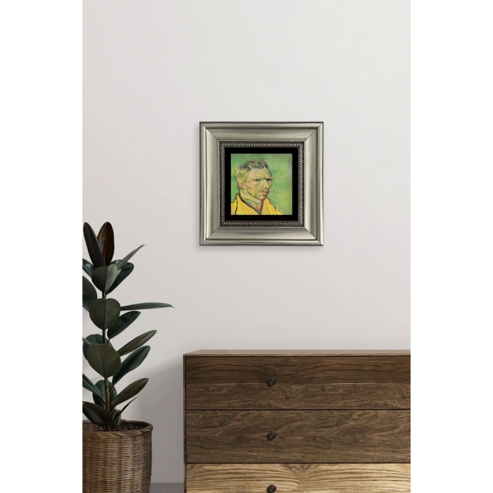 Van Gogh Çerçeveli Taş Tablo 20 cm