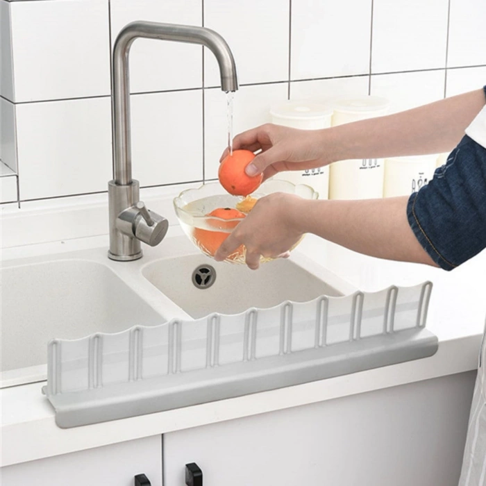 Vantuzlu Kauçuk Sıvı Su Sızdırmaz İzalasyon Mutfak Banyo Duş Bariyeri Lavabo Kenar Tutucu Set (5365)