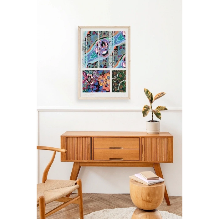 Varyasyonlar Ahşap Çerçeveli Tablo 23 x 30