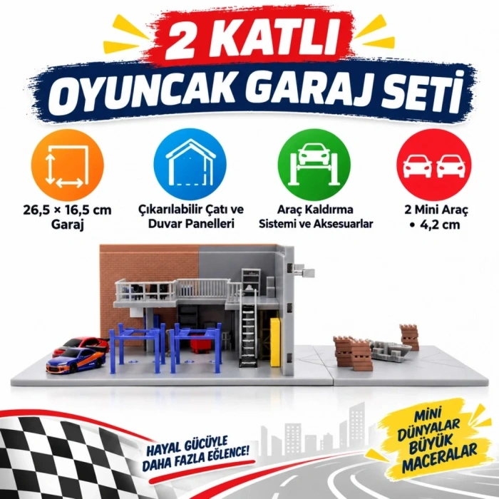 Ve Öfkeli Temalı Nano Diorama Seti (hızlı Model)