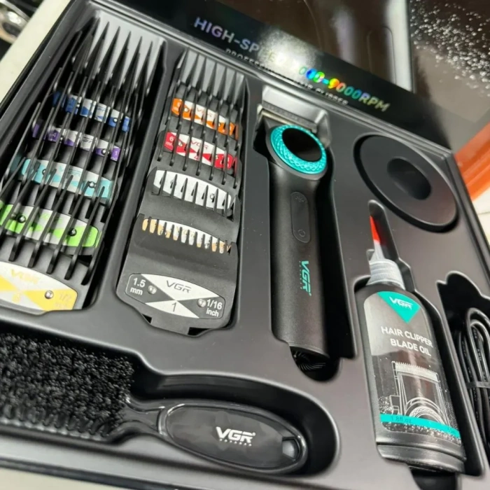 VGR V-001 Profesyonel Salon Kalitesinde Saç Kesme Makinesi (5365)