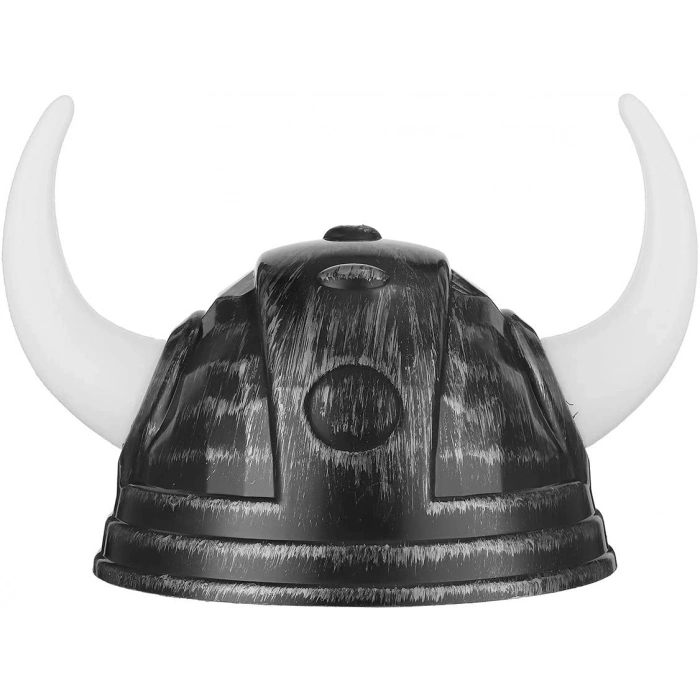 Viking Başlığı Asteriks Başlığı Gümüş Renk (5365)