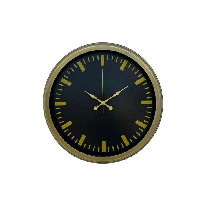 Vintage 40 Cm Metal Modern Duvar Saati