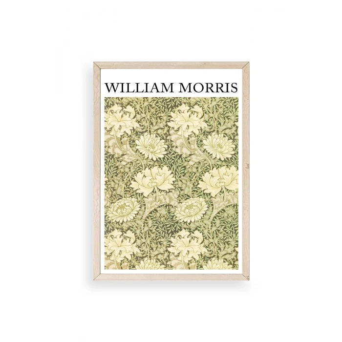 William Morris Ahşap Çerçeveli Tablo 30 x 42
