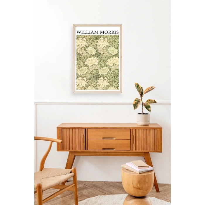 William Morris Ahşap Çerçeveli Tablo 30 x 42
