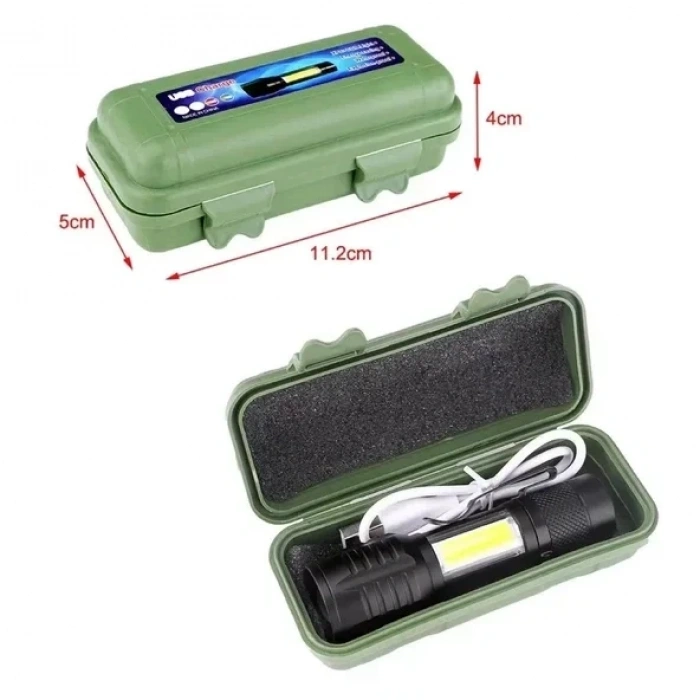 Wison WS-5454 LED Şarjlı Mini El Feneri (5365)