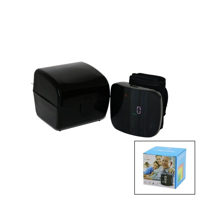 WRİST BİLEK ÖLÇÜM DİJİTAL TANSİYON ALETİ USB ŞARJ 7X8.3CM PLS.SAKLAMA KUTU BRKT-086200 (5365)