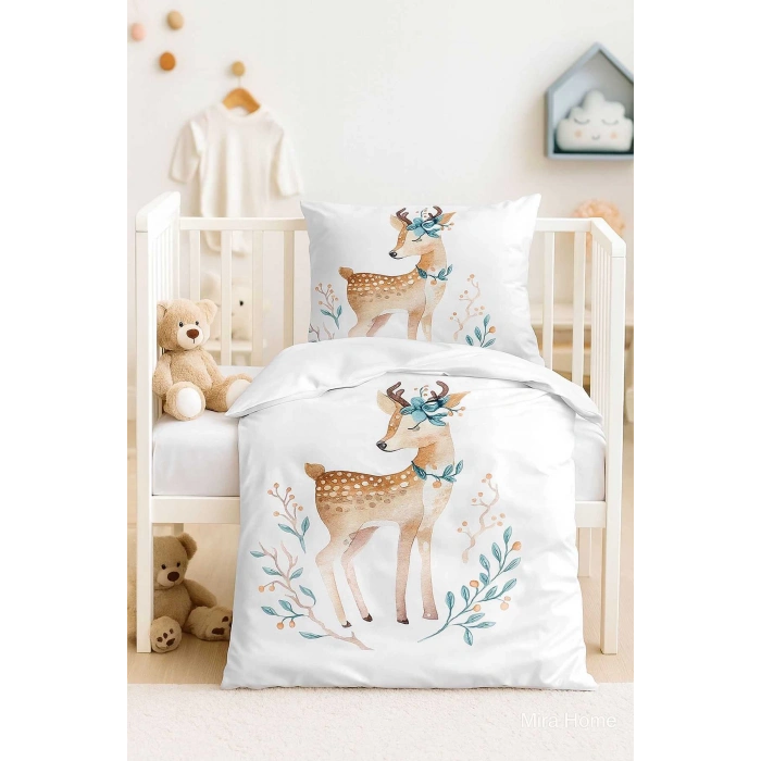 Новорожденная девочка постельное белье набор 100% хлопок Аху
