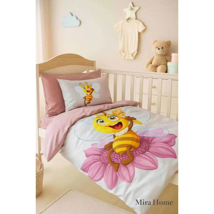 Набор детского белья для новорожденной девочки Lady Bee из 100% хлопка