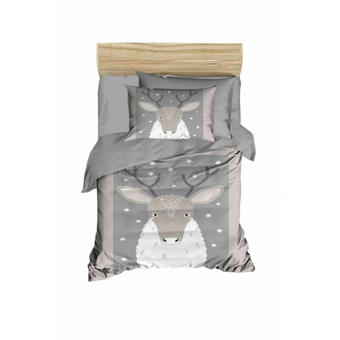 Новорожденный мальчик / девочка унисекс детский комплект постельного белья из 100% хлопка с оленями