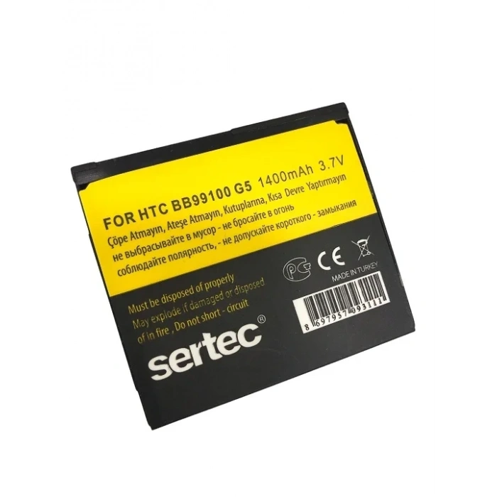 Yüksek Kapasiteli Batarya Htc G5 Nexus One Bb99100 Uyumlu