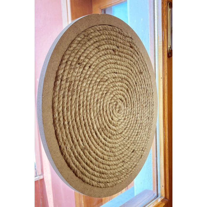 Yuvarlak Vantuzlu Kedi Tırmalama Tahtası