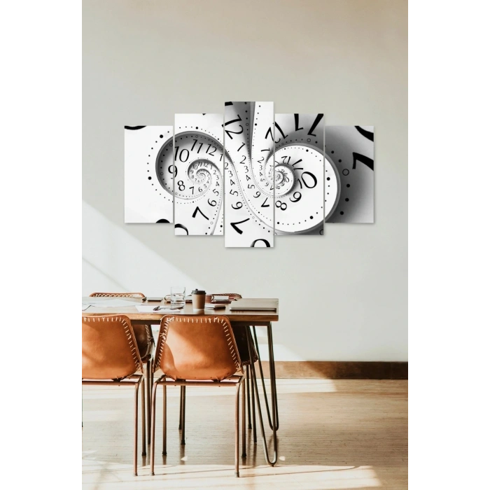 Zaman 5 Parçalı Mdf Tablo 60 x 100