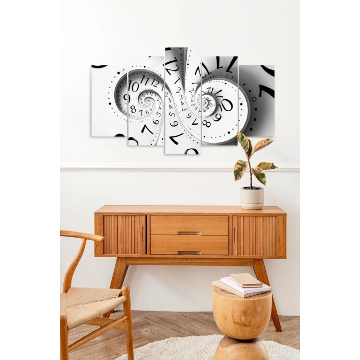 Zaman 5 Parçalı Mdf Tablo 60 x 100