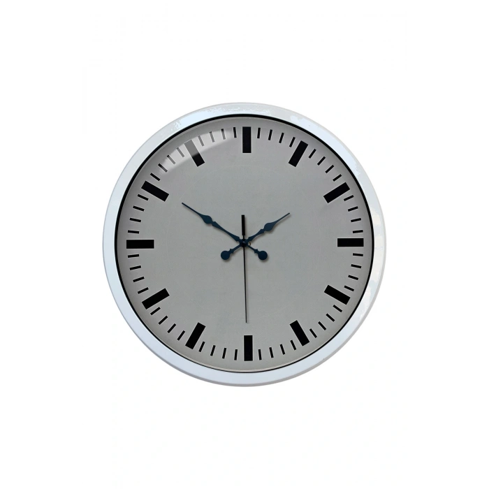 Zentime 40 Cm Beyaz Klasik Duvar Saati